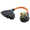 Ac Works Power Strip Cord, STW, 5-15/20R, 14-50P, 1.5 ft., Orange S1450F520-018 - alternate 1